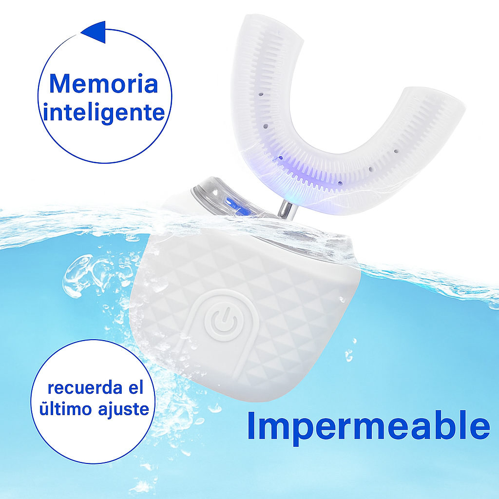 Cepillo Dental Automático 360° – Sonrisa perfecta en segundos