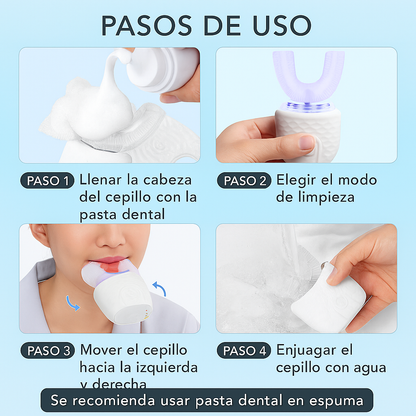 Cepillo Dental Automático 360° – Sonrisa perfecta en segundos